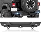 Replacement Bumpers for Trucks Compatible with 2018-2025 Jeep Wrangler JL JLU - Yzona